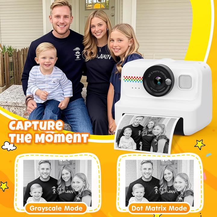 Actual product image HiMont Kinder-Sofortbildkamera mit Zubehör