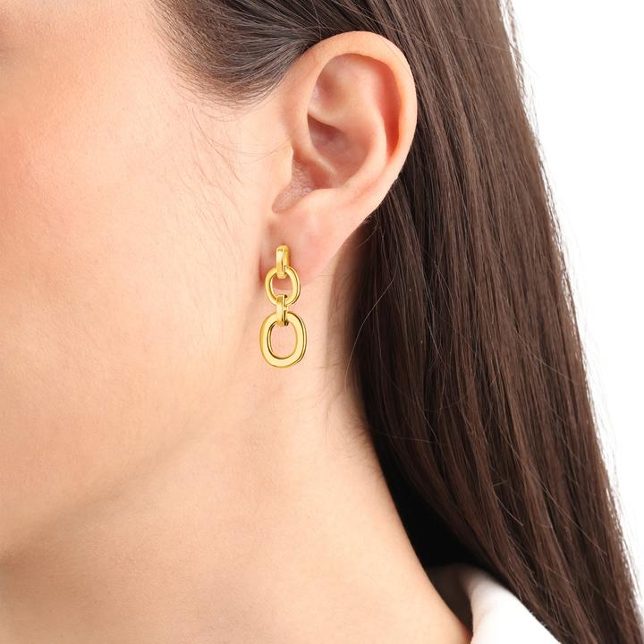 Image du produit S.Oliver Boucles d'oreilles pour femmes, acier inoxydable (Acier inoxydable)