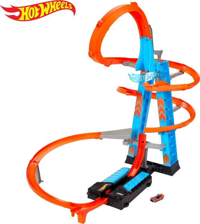Actual product image Hot Wheels Sky Crash Tower