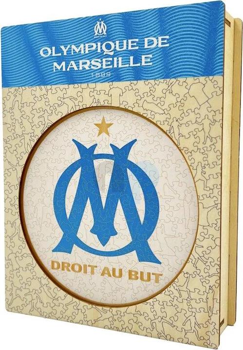 Image du produit Iconic Olympique de Marseille - Logo - Puzzle en bois Taille S (150 pièces) (150 pièces)