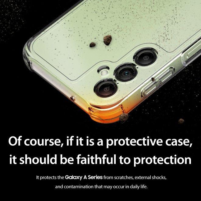 Actual product image Araree Flexield Made in Korea Series (Samsung Galaxy A15 5G)