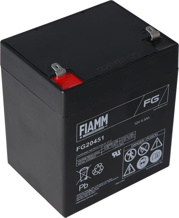 Actual product image Fiamm Battery FG20451 (12 V, 4.50 Ah)