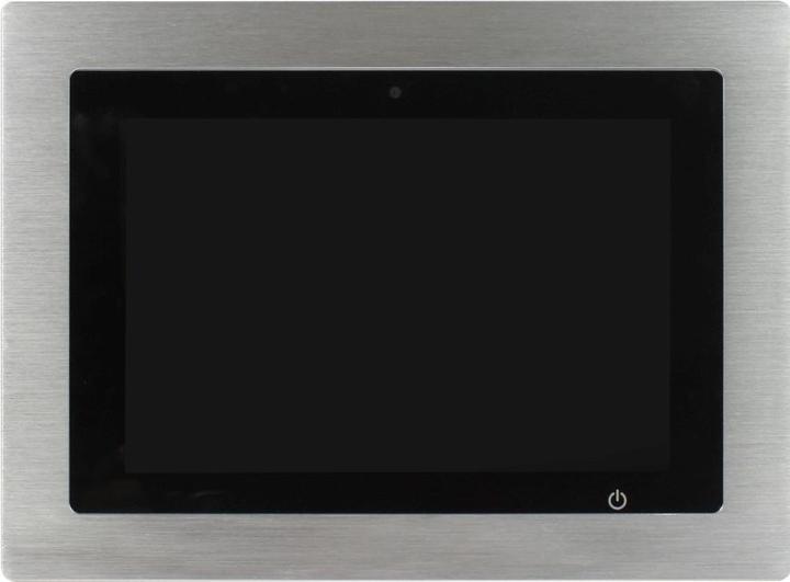 Image du produit Allnet touch display tablet 10 zoll zbh cache pour cadre de montage argent étroit (10", Argent)