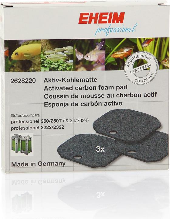 Actual product image Eheim Carbon fleece 2026/28/2126/28 3 pieces (External filters, Fresh water)