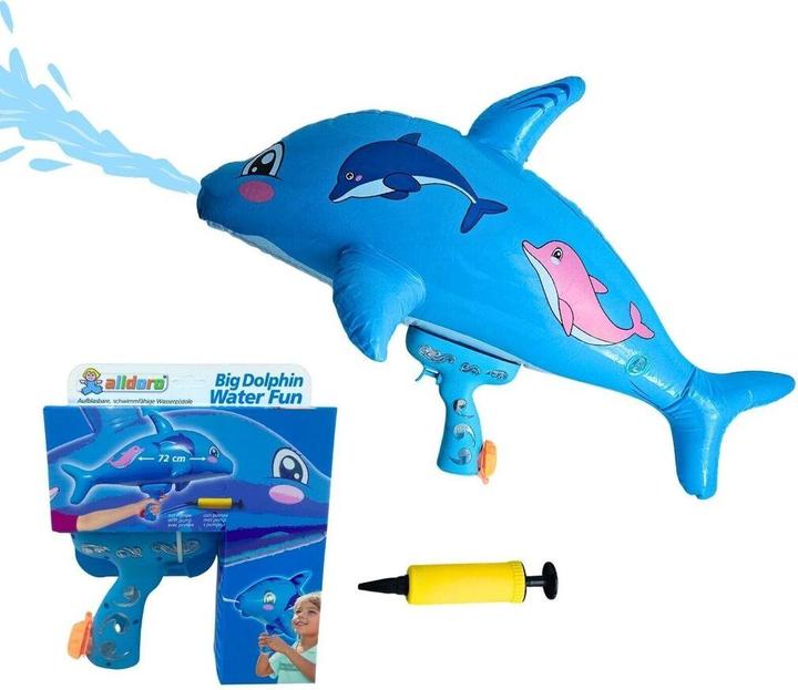 Actual product image Alldoro Pistolet à eau Dauphin gonflable