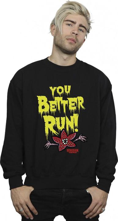 Produktbild Netflix Stranger Things You Better Run Sweatshirt (XXL)