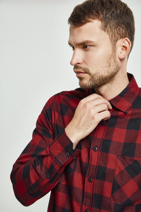 Produktbild Urban Classics Checked Flanell Shirt (4XL)
