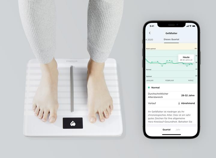 Produktbild Withings Body Cardio Waage (180 kg)