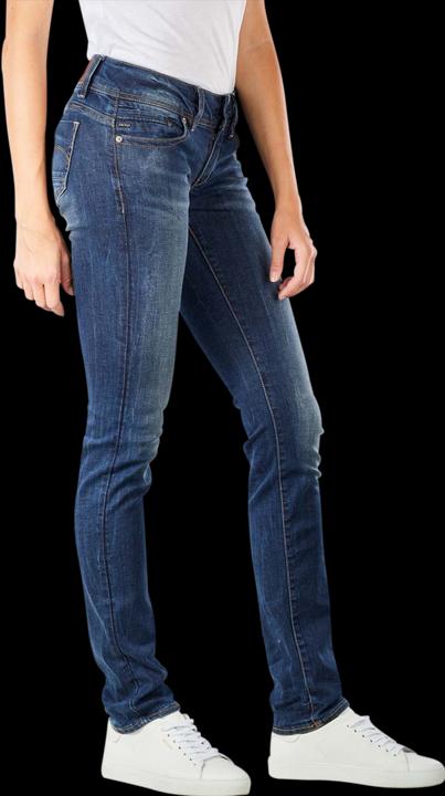 Immagine prodotto G-Star Midge Saddle Mid Straight Jeans Neutro dk aged (W24/L30)