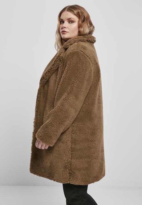 Actual product image Urban Classics Ladies Oversized Sherpa Coat (L)