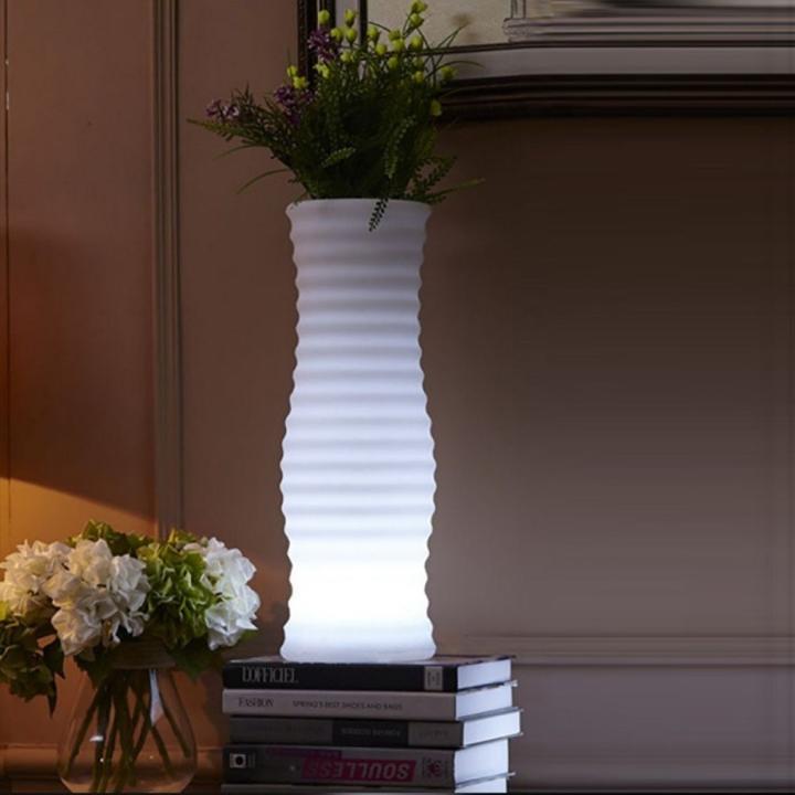 Produktbild Techly Flower vase with RGB LED backlight and remote control (1 x)