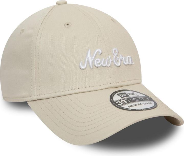 Image du produit New Era 39Thirty Stretch Cap - BRAND SCRIPT stone beige (M/L)