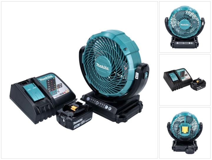 Produktbild Makita DCF 102 RF1 Akku Ventilator Lüfter 18 V 18 cm + 1x Akku 3,0 Ah + Ladegerät
