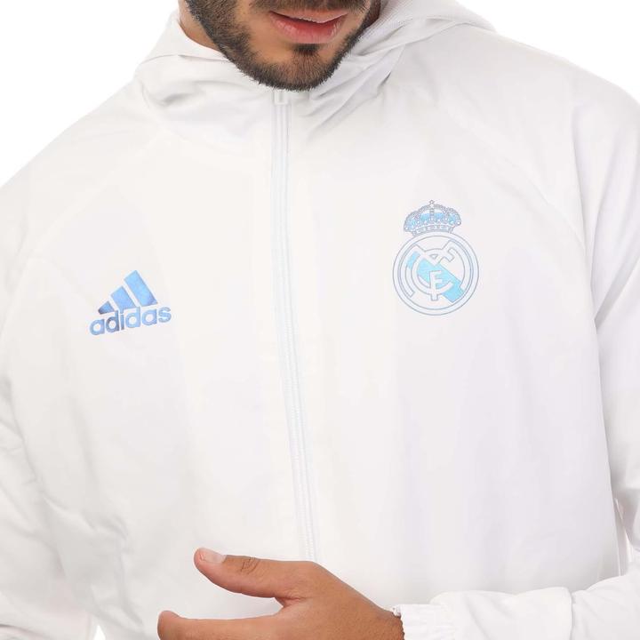 Immagine prodotto adidas Giacca a Vento Real Madrid CF Con Cappuccio Uomo (XS)