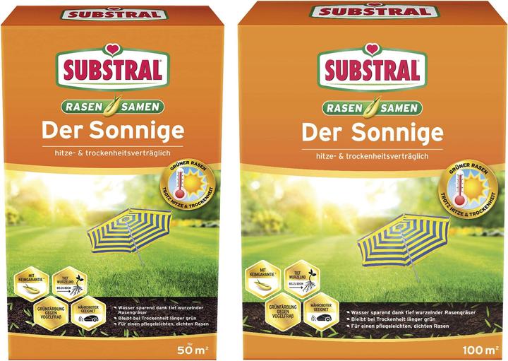 Immagine prodotto Substral Seme per prato The Sunny - 2,25 Kg (Risemina del prato)