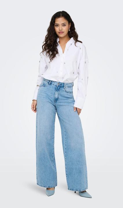 Immagine prodotto JdY JDYCARINA Hohe Taille Weiter Beinschnitt Jeans Jeans mit weitem Bein (32)