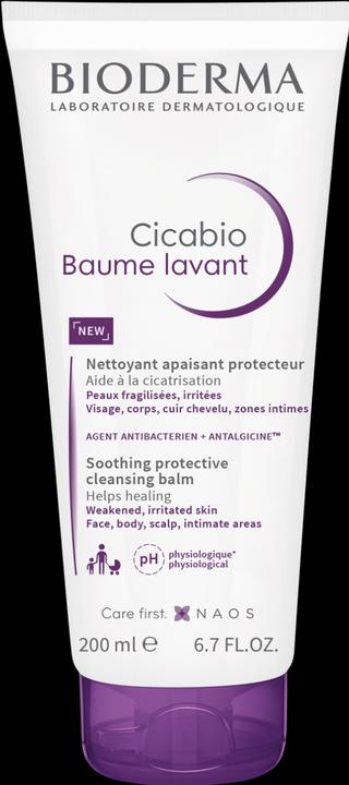 Actual product image Bioderma Cleansing balm Cicabio Baume Lavant - 200 ml (Cleansing Balms, 200 ml)