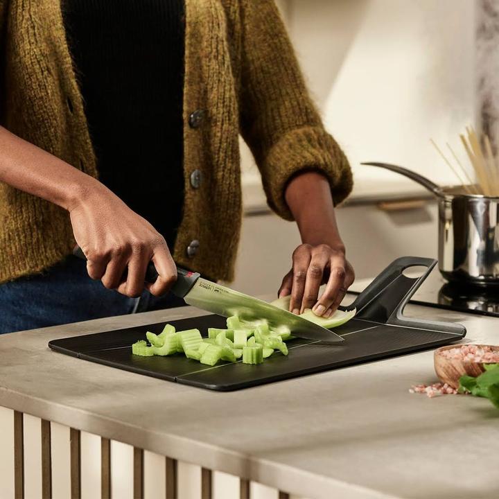 Actual product image Joseph Joseph Chop2Pot Plus Foldable Cutting Board Large - Black
