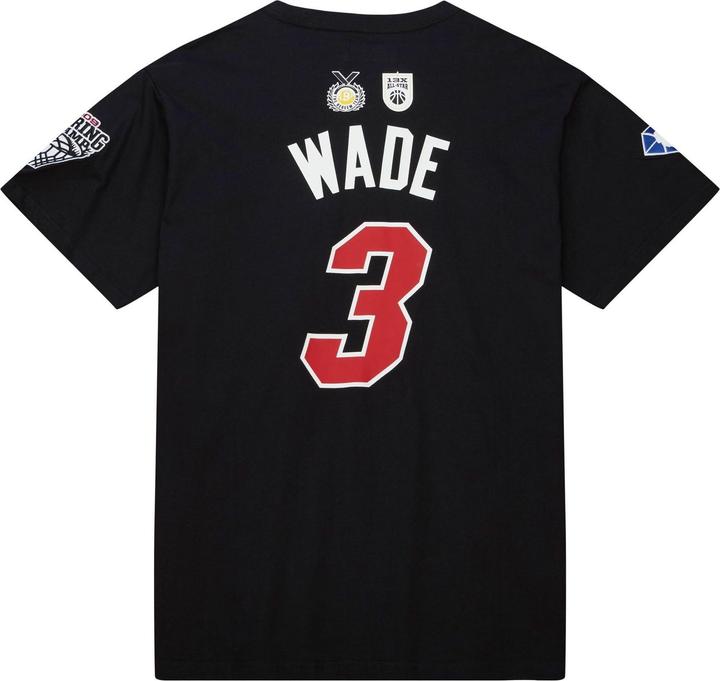 Immagine prodotto Mitchell & Ness Camicia Dwyane Wade Miami Heat HALL OF FAME - L (L)