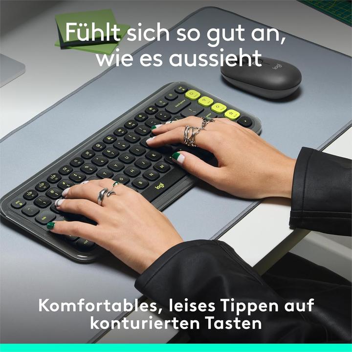 Produktbild Logitech Pop Icon Keys (DE, Kabellos)