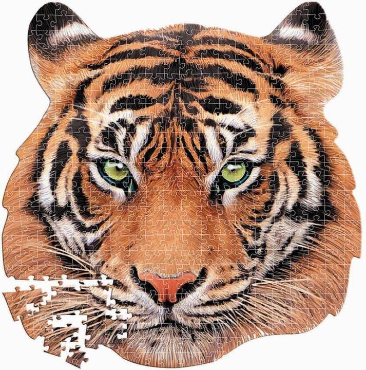 Image du produit Educa Casse-tête de forme Face de tigre 400 pièces (375 pièces)