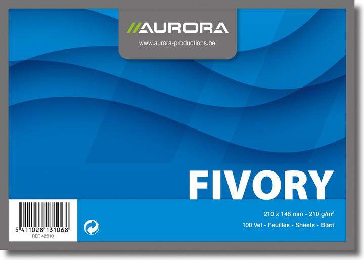 Immagine prodotto Aurora Schede di indice (A5, 205 g/m², 100 x)