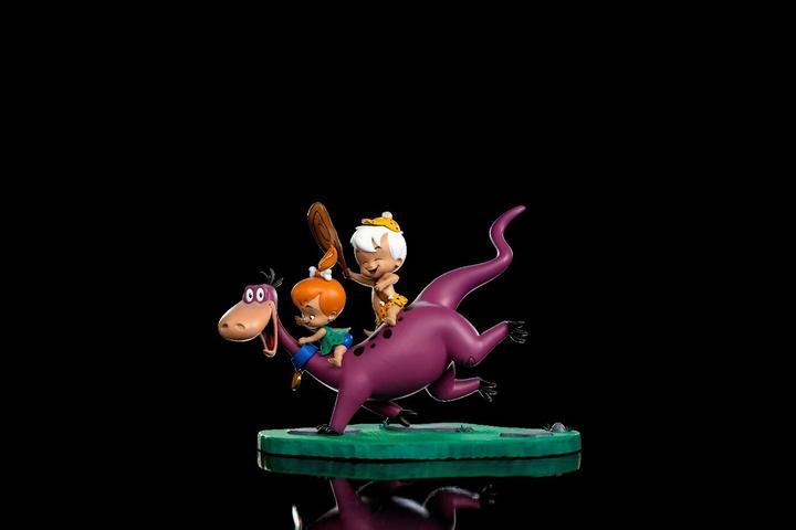 Actual product image Iron Studios LES PIERRAFEU - Dino, Pépite et Bam-Bam - Statuette ArtScale 1/10 13cm