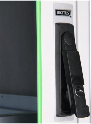 Immagine prodotto Assmann Armadio di rete DIGITUS 48,3cm 19inch 32U grigio 1560x600x800mm porta in vetro di sicurezza incl. (32 HE, Rack da 19 pollici)