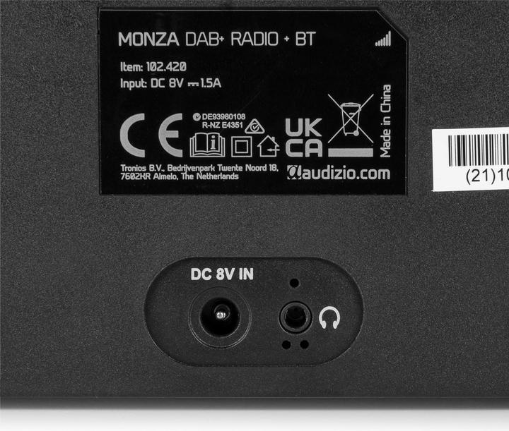 Immagine prodotto Audizio Monza (DAB, FM, Bluetooth)
