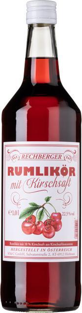 Actual product image Prinz Cherry liqueur with domestic rum