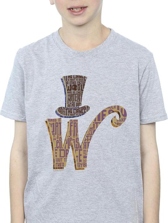 Image du produit Willy Wonka & the Chocolate Factory - T-shirt W LOGO HAT - Garçon (116)
