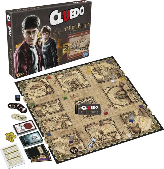 Produktbild Hasbro Gaming Cluedo: Wizarding World Harry Potter Edition Brettspiel (Italienisch)