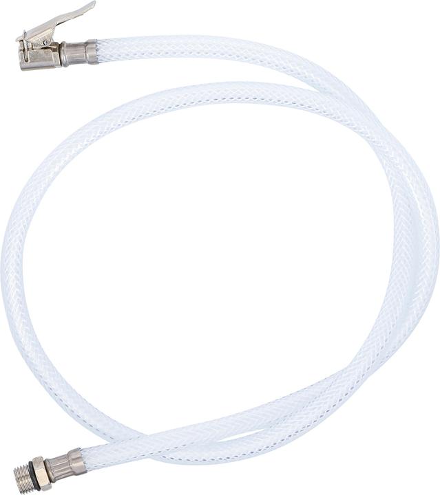 Actual product image BGS Spare Hose with Adaptor for Air Inflators 1 m