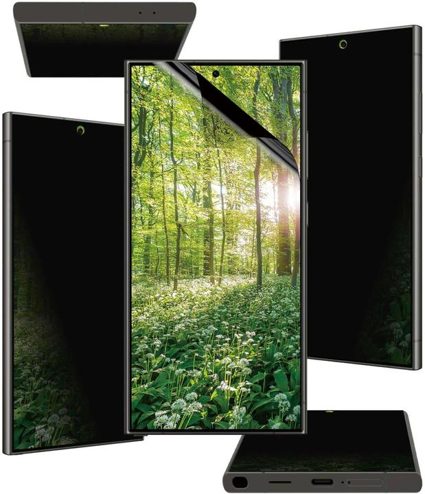 Actual product image PanzerGlass Eco Matrix 4-way Ultra-wide Fit (1 Piece, Samsung Galaxy S25 Ultra)