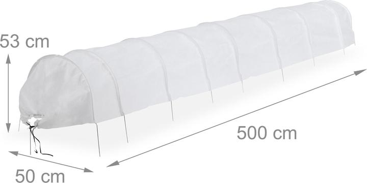 Actual product image Relaxdays 2x plant tunnel