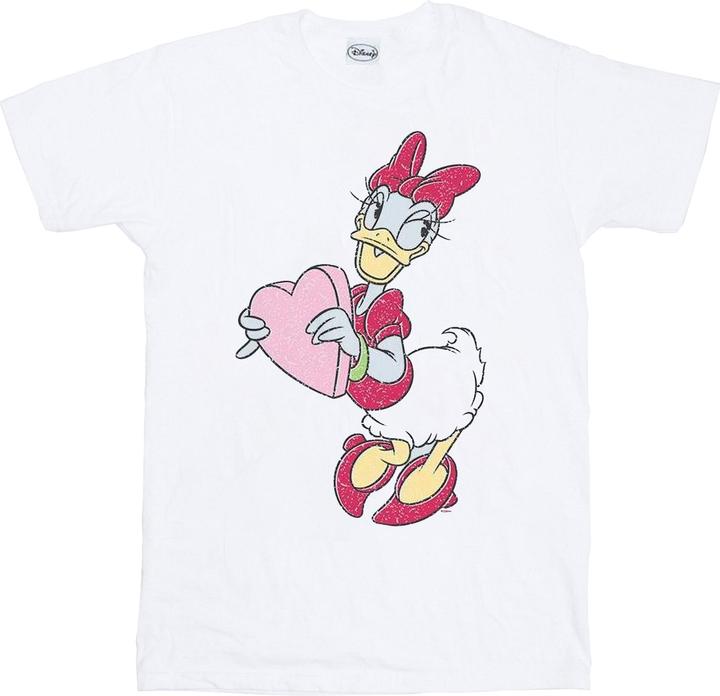 Disney Daisy Duck Love Heart TShirt (S)
