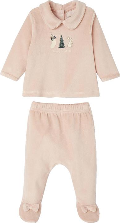 Immagine prodotto Vertbaudet Weihnachtlicher Baby Samt-Schlafanzug Oeko-Tex