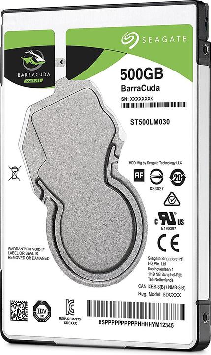 Immagine prodotto Seagate BarraCuda (0.50 TB, 2.5")