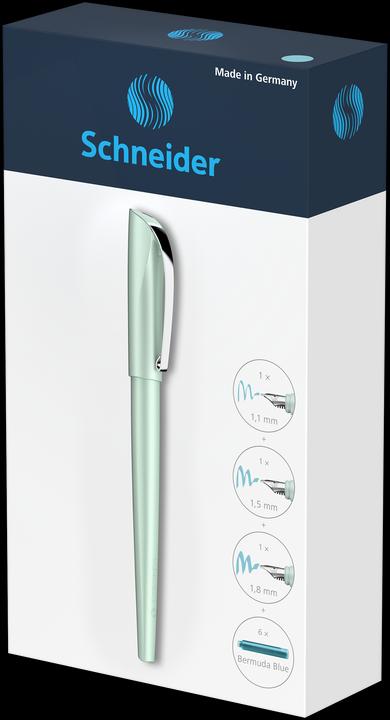 Immagine prodotto Schneider Set regalo Callissima Mint (Blu bermuda, 1 x)