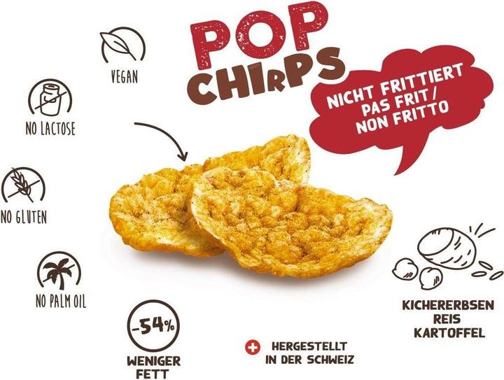 Image du produit Chirpies POP Chirps BBQ Snack de pois chiches Box (850 g)