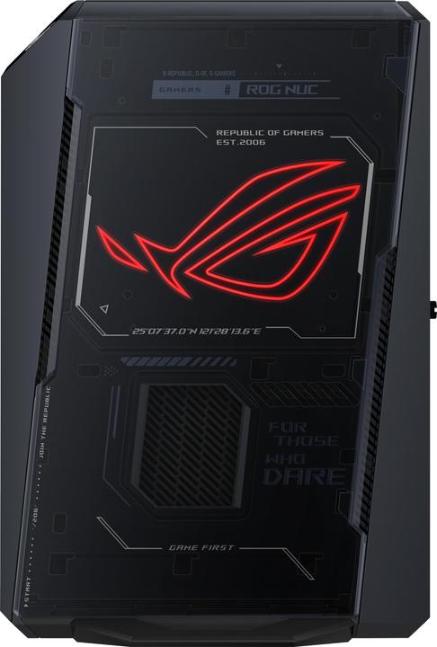 Actual product image ASUS Mini PC ROG NUC NUC15JNK9X28AA2, Prozessorfamilie: Intel (32000 GB, 2000 GB, GeForce RTX 5080)