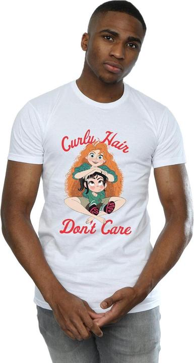 Actual product image Disney Mens Wreck It Ralph Merida And Vanellope T-Shirt (S)