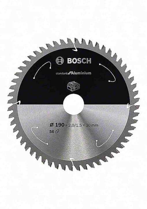 Immagine prodotto Bosch Professional Zubehör Lama per sega circolare a batteria PRO Aluminium, 190 x 2 x 30 mm