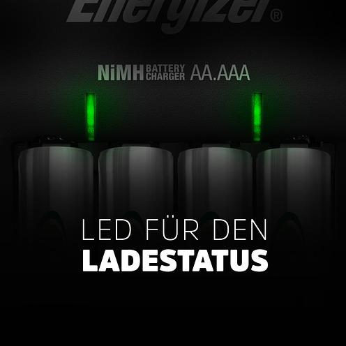 Produktbild Energizer Base (1 Stk., AAA, AA, 1300 mAh, Ladegerät inkl. Akku)