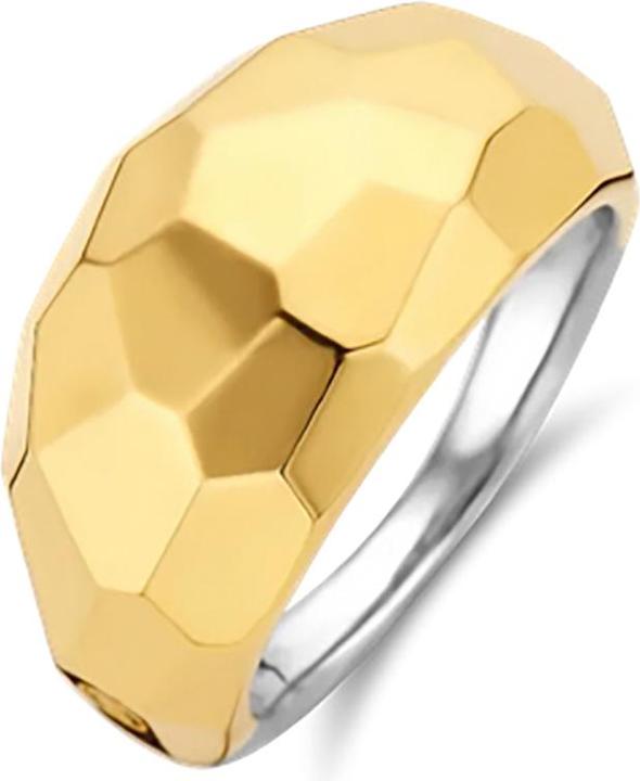 Produktbild Ti Sento Milano Ring bicolor gelbvergoldet 12200SY (56, 925 Silber)