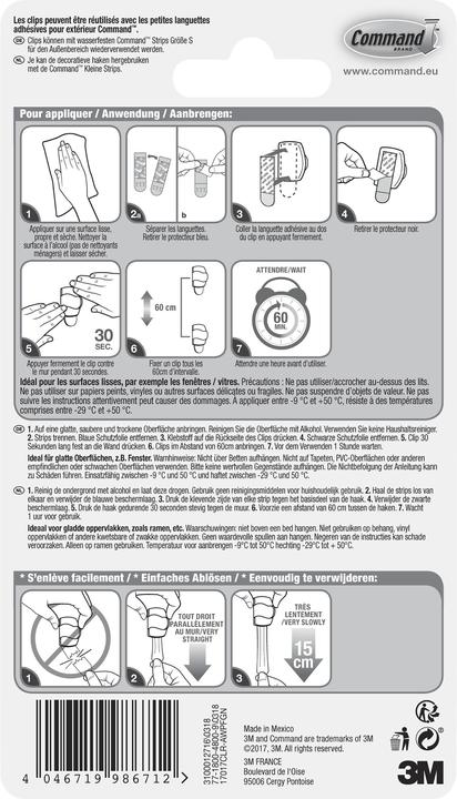 Produktbild Command Outdoor Lichterkette Clips