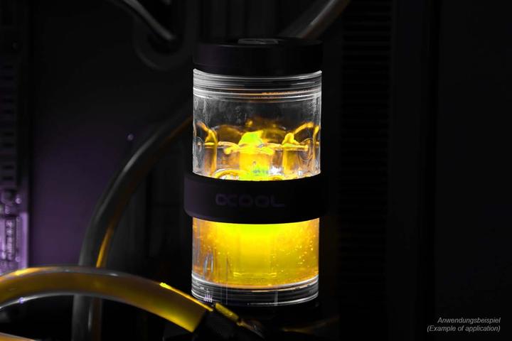 Actual product image Alphacool Ice water Crystal Yellow (1000 ml, Ready-mix)