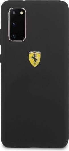 Immagine prodotto Ferrari On Track Liquid Silicone Case Shield per G980F Samsung Galaxy S20 - nero (Samsung Galaxy S20)