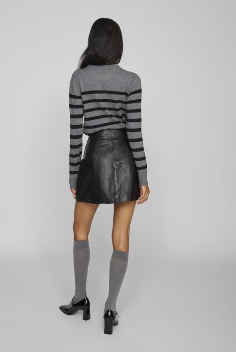 Produktbild Vila High Waist Lederminirock (38)