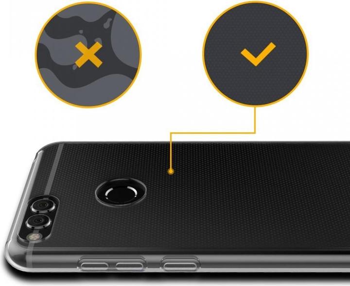 Image du produit Screenguard Honor 7X Étui souple en TPU transparent (Honor 7X)